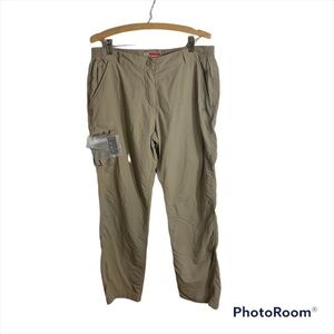 Craghoppers Khaki Insect Repellant Pants NWT Sz 10 Outdoors Cargo Tan